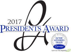 2017 Carrier President's Award Logo