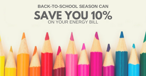 Read more about the article Back-to-School Season Can Save You 10% on Your Energy Bill