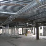 Another View of Ductwork During Construction