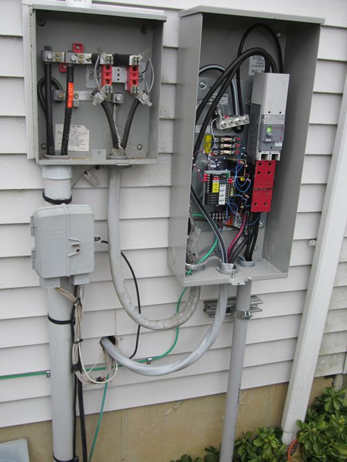 Whole House Generator Transfer Switch Wiring