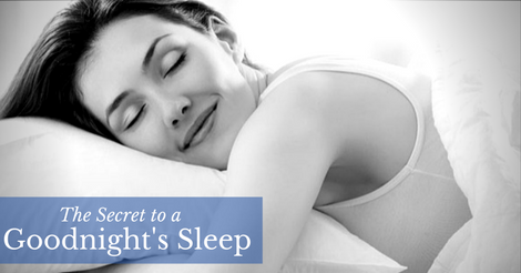 Read more about the article The Secret to a Goodnight’s Sleep