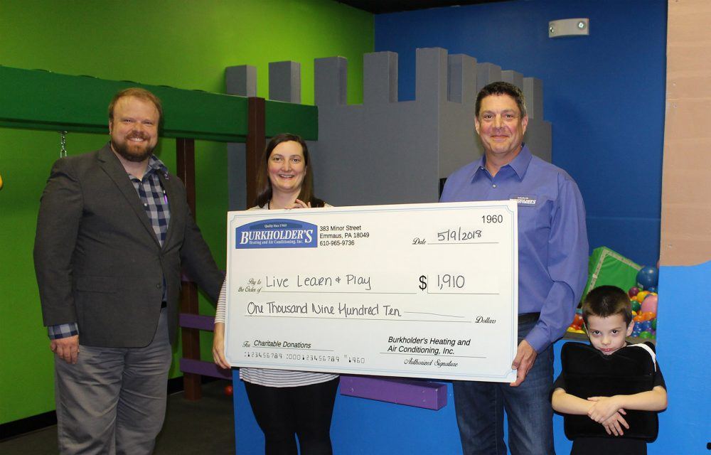 Burkholder's HVAC Gives Back in Support of Autism Awareness