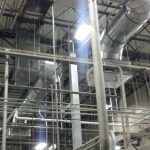 Forty-Two Inch Ductwork Installed at Niagara Bottling.