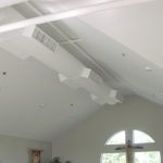 Interior ductwork installed at St. Francis Church