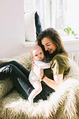 Woman and Child in Allentown