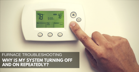 Read more about the article Troubleshooting: Why is my furnace turning off and on repeatedly?