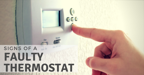 signs of a faulty thermostat